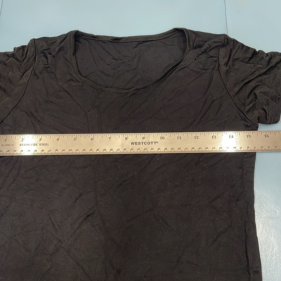 SilkSilky Black Silk Knitted Elegant Nightgown Dress Size Medium NWOT - Picture 9 of 13